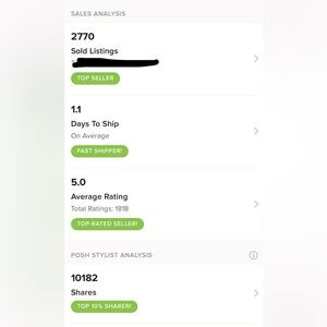 Feel comfortable with me as a Trusted Seller